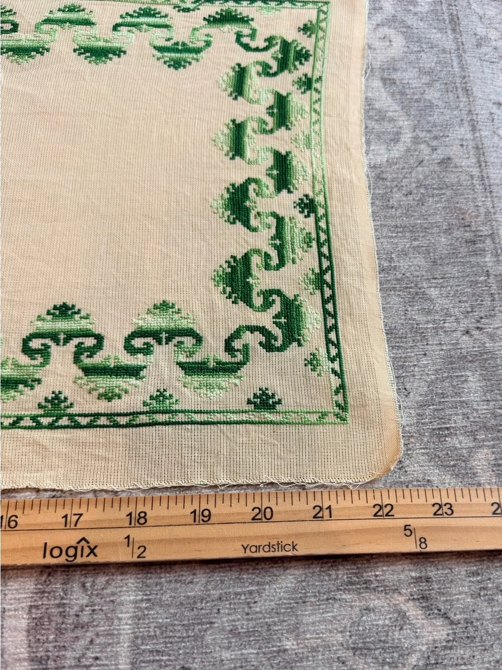 Vintage handmade greek